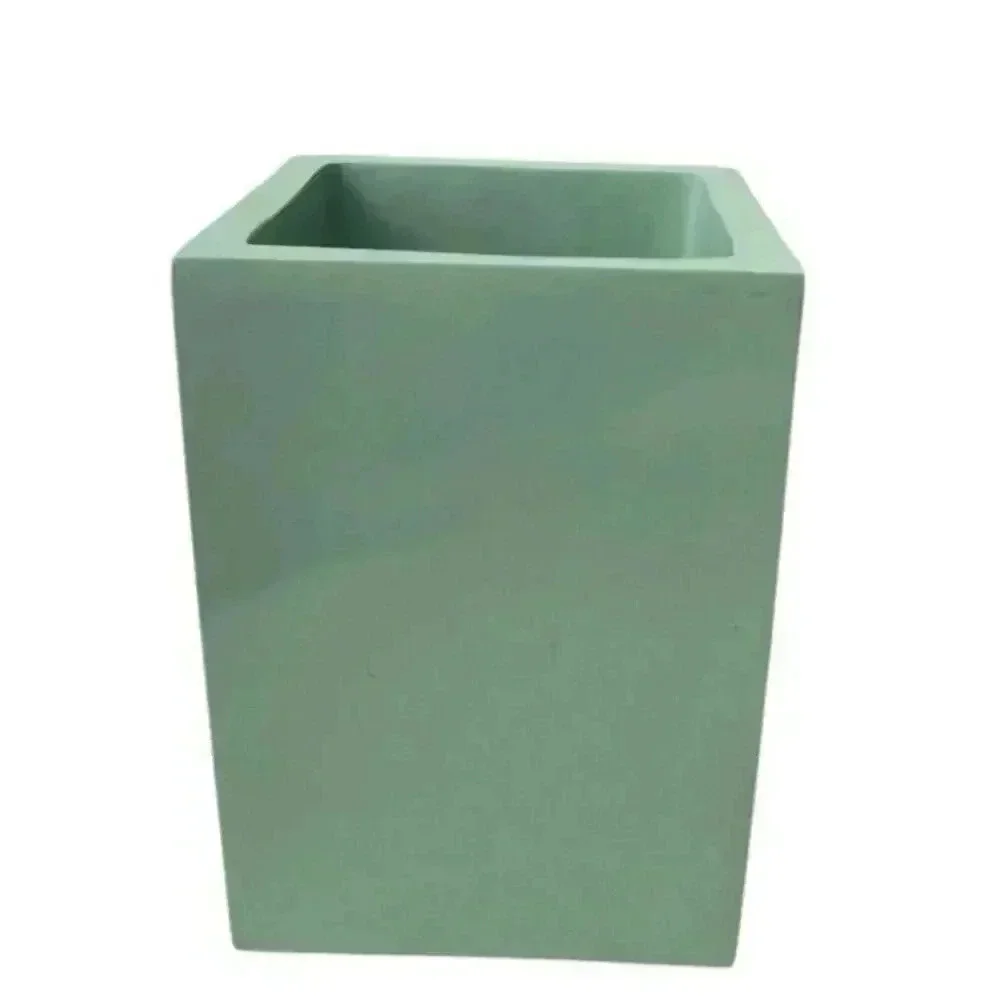 Coastal Coral/Seahorse Tissue Box Cover & Seashell Toothbrush Cup Aqua